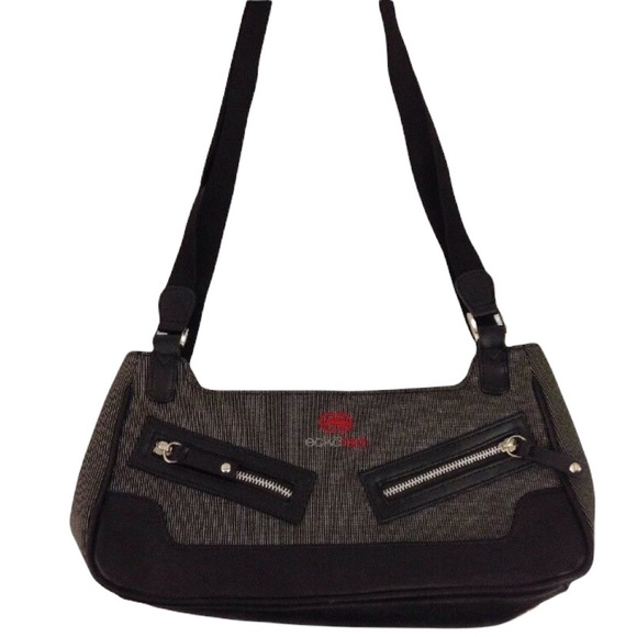Ecko Unlimited Handbags - Ecko Small Shoulder Bag Purse Black White